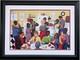Annie Lee Pay The Rent Quarter Party Custom FRAMED African American ART Black