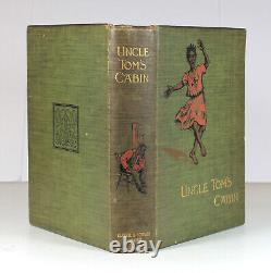 Antique 1899 UNCLE TOM'S CABIN Harriet Stowe African American Black Slavery