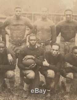Antique 1910's Alabama HBCU African American Black College Football Team Photo
