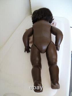 Antique 23 German African American Black Composition Baby