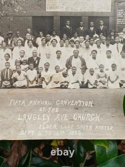 Antique African American 19325TH ANNUAL CONVENTIONLANGLEY AVE CHURCHCHICAGO