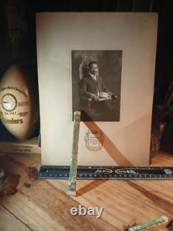 Antique African American BLACK EXCELLENCE COLORED MALE LARGE FRAME