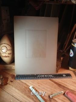 Antique African American BLACK EXCELLENCE COLORED MALE LARGE FRAME