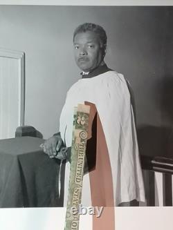 Antique African American BLACK EXCELLENCE COLORED PREACHER