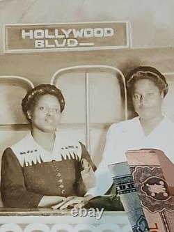 Antique African American BLACK EXCELLENCE FEMALES HOLLYWOOD CALIFORNIA Antique African American BLACK EXCELLENCE FEMALES HOLLYWOOD CALIFORNIA