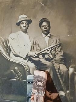Antique African American BLACK EXCELLENCE MENS ENJOYING LIFE IN STYLE