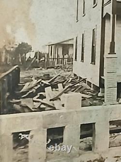 Antique African American BLACK WALLSTREET HOUSE DOWN TULSA OKLAHOMA