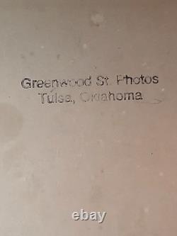 Antique African American BLACK WALLSTREET HOUSE DOWN TULSA OKLAHOMA