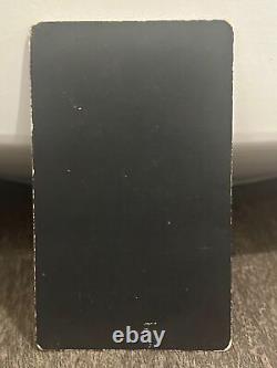 Antique African American Black Dwarf CDV photo Bowery NYC Top hat sideshow ETTE