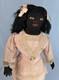 Antique African American Black Primitive Folk Art Cloth Rag Doll 18
