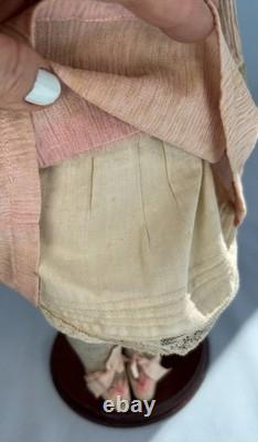 Antique African American Black Primitive Folk Art Cloth Rag Doll 18