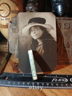 Antique African American COLORED FEMALE BLACK WALLSTREET TULSA OKLAHOMA