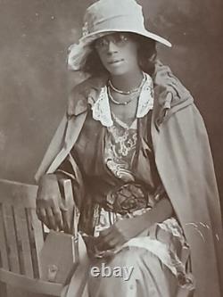Antique African American COLORED FEMALE HBCU HOWARD UNIVERSITY WASHINGTON