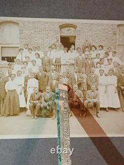 Antique African American CabinetRARE BLACK WALLSTREET SCHOOL TULSA OKLAHOMA