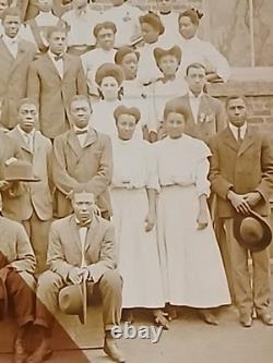 Antique African American CabinetRARE BLACK WALLSTREET SCHOOL TULSA OKLAHOMA