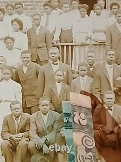 Antique African American CabinetRARE BLACK WALLSTREET SCHOOL TULSA OKLAHOMA