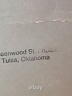 Antique African American CabinetRARE BLACK WALLSTREET SCHOOL TULSA OKLAHOMA