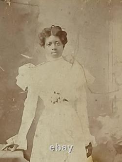 Antique African American Cabinet BLACK EXCELLENCE WHITE DRESS