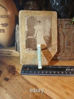 Antique African American Cabinet BLACK EXCELLENCE WHITE DRESS