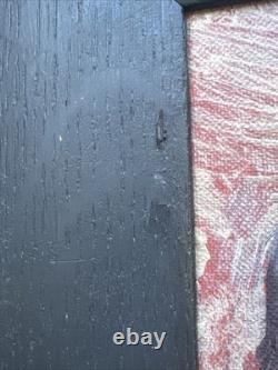 Antique African American Painting Portrait Black Men Mystery Small Gem Oil 1930 Antique African American Painting Portrait Black Men Mystery Small Gem Oil 1930