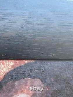 Antique African American Painting Portrait Black Men Mystery Small Gem Oil 1930 Antique African American Painting Portrait Black Men Mystery Small Gem Oil 1930