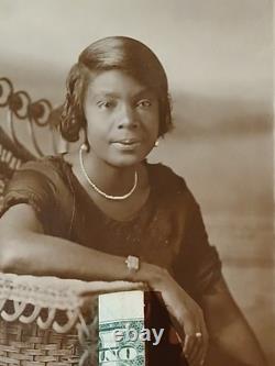 Antique African American Photos BLACK EXCELLENCE HBCU SITTING WITH CLASS