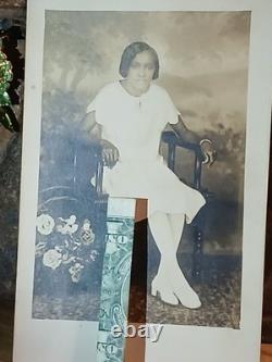 Antique African American Photos BLACK EXCELLENCE HBCU WHITE DRESS