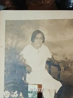 Antique African American Photos BLACK EXCELLENCE HBCU WHITE DRESS