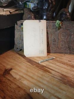 Antique African American Photos COLORED LADY SITTING WITH HER BLACK DOG