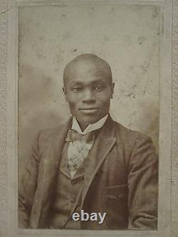 Antique African American We All Loved Joe Heart Of Gold Artistic Man Ky Photo