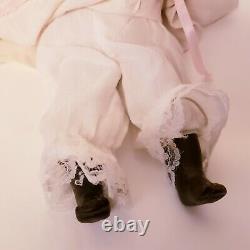 Antique Black African American Bisque Baby Doll Bye Lo Baby