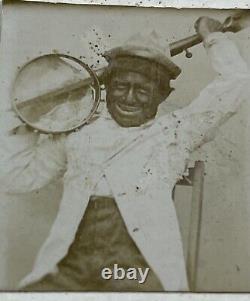 Antique Black Face Americana Actor Performer Photograph Signed African American
