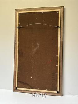 Antique Black Woman Portrait African American Ballet Dancer MID Century Wpa Oil