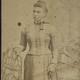 Antique CDV Photo JETMORE KANSAS Beautiful African American Black Woman Damaged