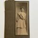 Antique Cabinet Card Photograph Black African American Woman New Orleans LA