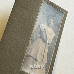 Antique Cabinet Card Photograph Black African American Woman New Orleans LA