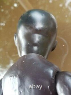 Antique German Armand Marseille Black Baby Doll, Composition Head And Body, Rare