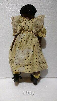 Antique German Bisque Doll Black Unknown Maker 15