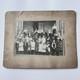 Antique Group Mounted Photograph On Board School Children Black African American