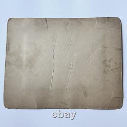 Antique Group Mounted Photograph On Board School Children Black African American