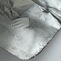 Antique Half Plate Tintype Photograph Handsome Young Black African American Man