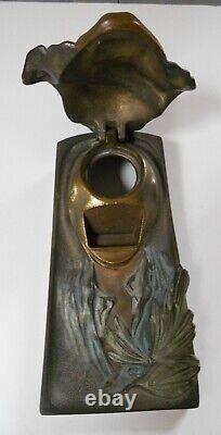 Antique Judd 4557 Inkwell Black, African-American Memorabilia Cast Iron c1925