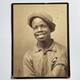 Antique Large Photograph On Board Charming Black African American Boy Moore