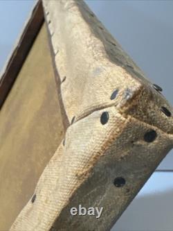 Antique Painting Black Girl Young Woman African American Oil Signed Ruth 24 Inch