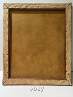 Antique Painting Black Girl Young Woman African American Oil Signed Ruth 24 Inch