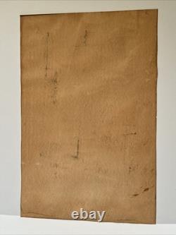 Antique Painting Black Man Portrait African American Levi Jeans
