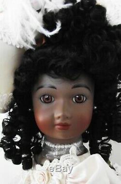 Antique Reproduction A. Thuiller Black African Porcelain Patricia Loveless Doll