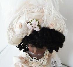 Antique Reproduction A. Thuiller Black African Porcelain Patricia Loveless Doll