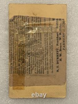 Antique Tintype Photo Of An African American Black Man Identified Louisville KY