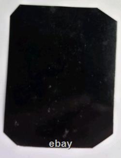 Antique Tintype Photo Young African American Lady Black Woman Dress Purse Unique